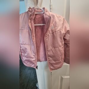 The North Face Kids Light Pink Puffer Jacket